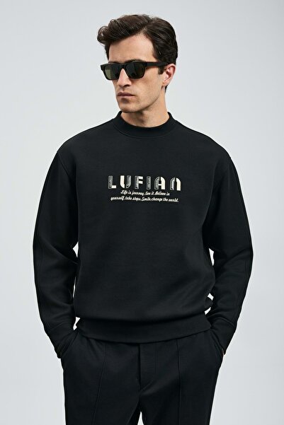 Lufian 112030178 Oracle Men's Sweatshirt Black