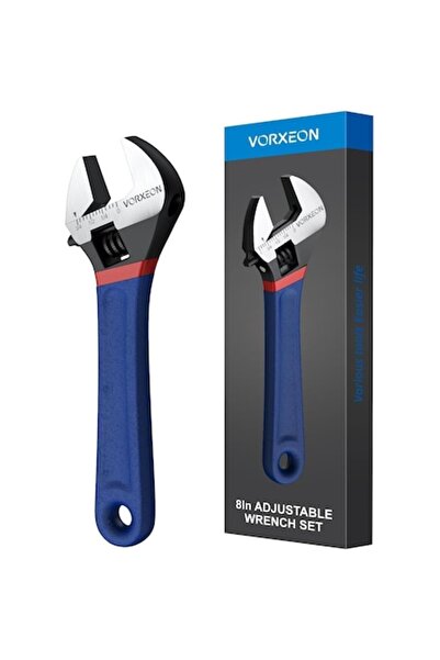 OEM VORXEON Adjustable Wrench Set 25.4 cm, Alloy Steel, Metric & SAE
