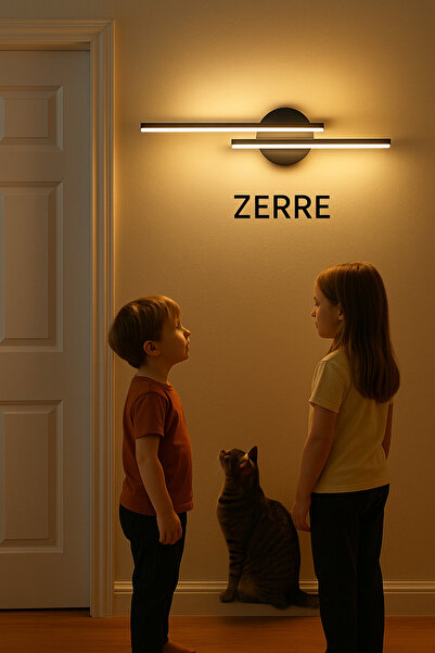 ZERRE Shop DOLCA Dekoratif Çift Taraflı Gün Işığı Ledli Aplik 55 Cm