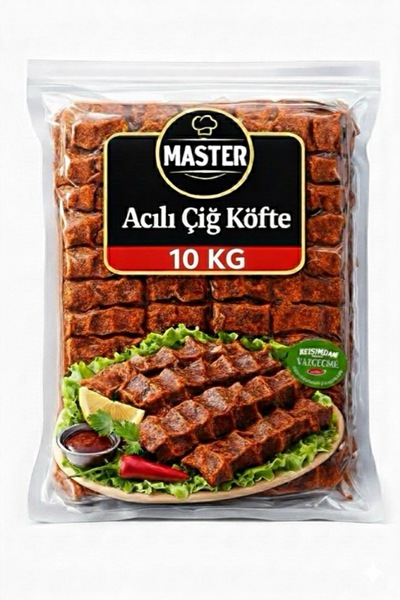 Master Çiğ Köfte 10 kg vakumlu acılı master çiğköfte