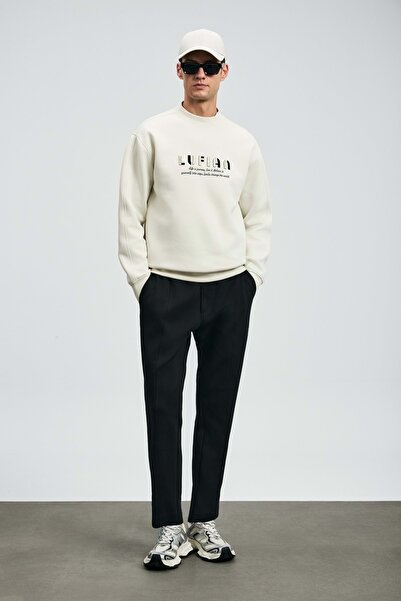Lufian 112030178 Oracle Men's Sweatshirt White