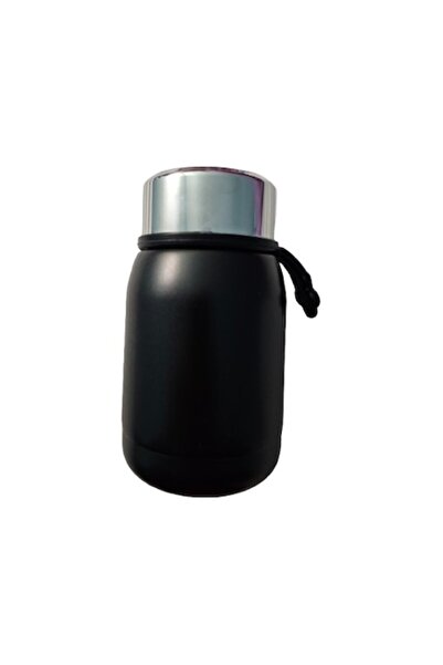 Clin Coffee thermos mug, stainless steel interior, 220 ml, Black, 11 x 6 cm