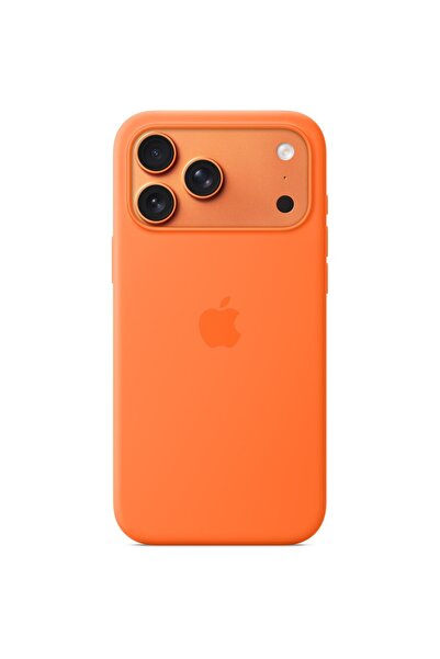 Apple iPhone 17 Pro Max Silicone Case with MagSafe - Orange (MGFL4ZM/A)