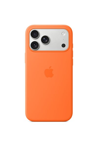 Apple iPhone 17 Pro Max Silicone Case with MagSafe - Orange (MGFL4ZM/A)