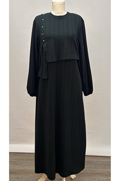 BOİLER KIŞLIK BURGU KUMAŞ ELBİSE