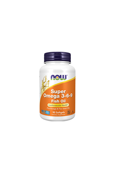 Now Foods NOW Foods, Ultra Omega-3-6-9 Fish Oil, 90 Softgels