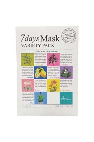 Ariul 7 Days Mask Set 23 ml - 7 Masks