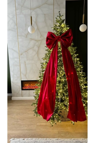 Fashionhaine.ro Funda de catifea vârf de brad ,decoratiune usa , perete balcon etc