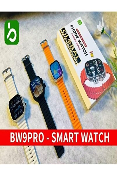 Generic BW9 PRO Smart Sim Card Watch with 4G Connection And 2 Extra Straps