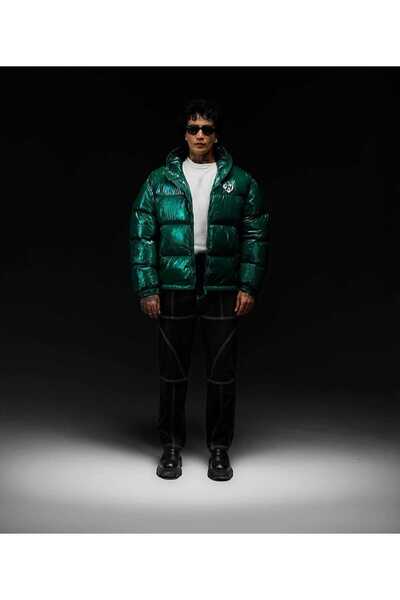 2Y PREMIUM Yeşil Oversize Mont