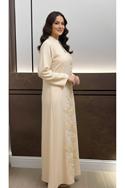 Moda Line Royal jalabiya with rose embroidery