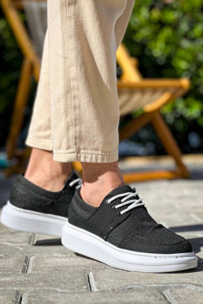 ZENGEZUR MALL Drnds Kb-042 Kuback Lace-Up Black Casual Men's Shoes (221134) (Size: 43)