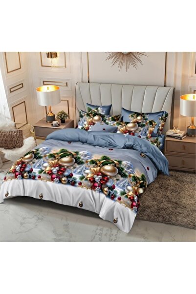 Amigo FINET bedding set for 2 people, Santa Claus design, 6 pieces