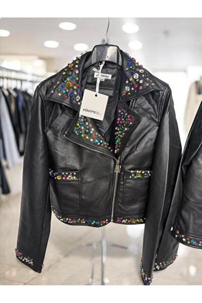 AnisyaStyle Jacket with targets and colored stones