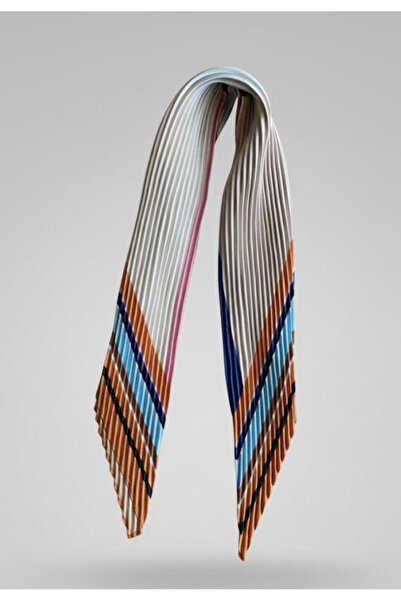 Fioner Store Pliseli desenli fular