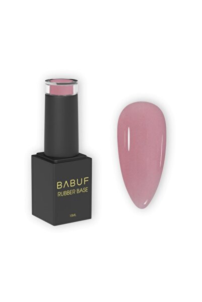 BABUF Nude Velvet Rubber Base 15ml – Nude Elegant Self-Leveling Base