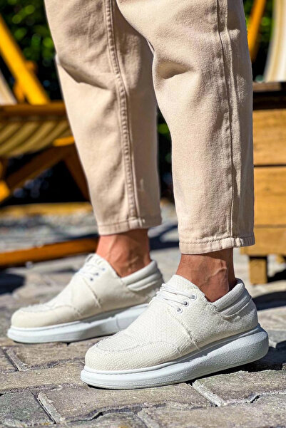 ZENGEZUR MALL Drnds Kb-042 Kuback Lace-Up White Casual Men's Shoes (221137) (Size: 40)