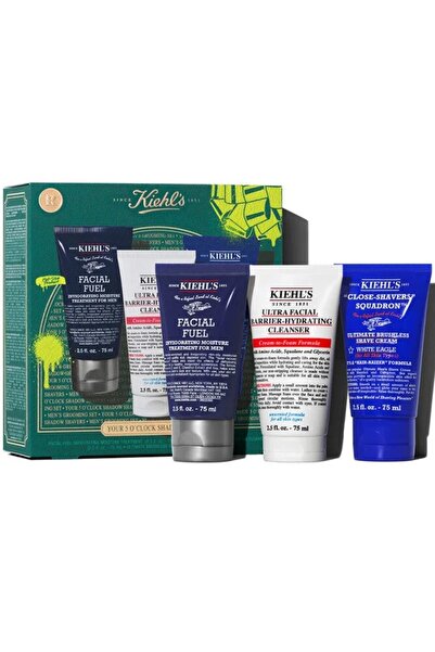 Kiehl's Erkekler İçin Ultra-Foaming Temizleyicimiz, Tıraş Kremi ve Nemlendiri...