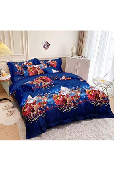 Amigo Christmas bedding set fine cotton 6 pieces 220x230 cm double bed