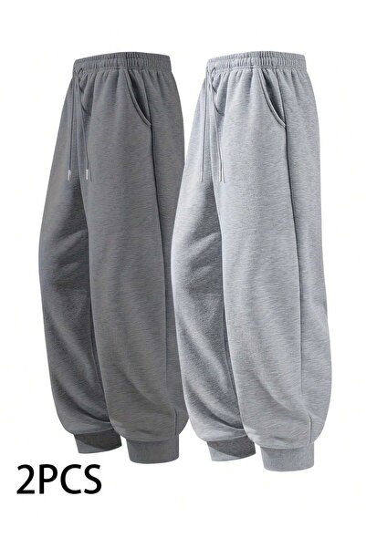 rocassi Unisex 2*Ελαστικό παντελόνι φόρμας μεγάλου μεγέθους