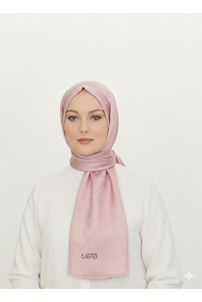 Armine Trend Lia Şal 2 2353 Pudra Geometrik Desen
