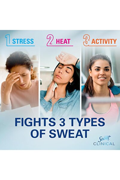 Secret Clinical Strength Antiperspirant Deodorant for Women, 72hr, Soft Solid, Light & Fresh, 2.6 oz