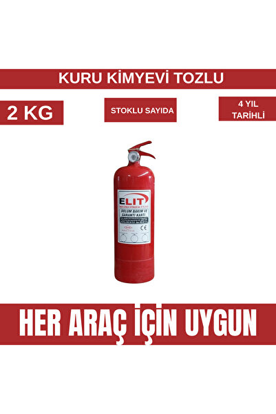 KPR YANGIN HER ARAÇA UYGUN 2 KG KURU KİMYEVİ TOZLU YANGIN SÖNDÜRÜCÜ + 4 YIL T...