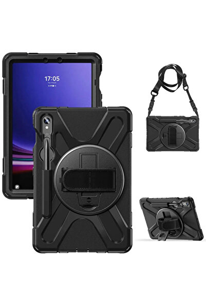 NewFace Drnds Samsung Galaxy X510 Tab S9 Fe 11 Case Amazing Tablet Cover (223300) - Black