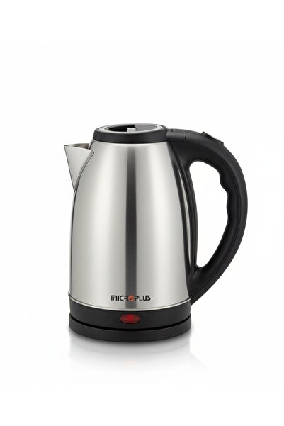 Micro Plus غلاية ماء كهربائية ستانلس ستيل 2.8 لتر – غلي سريع للماء مع تصميم أ...