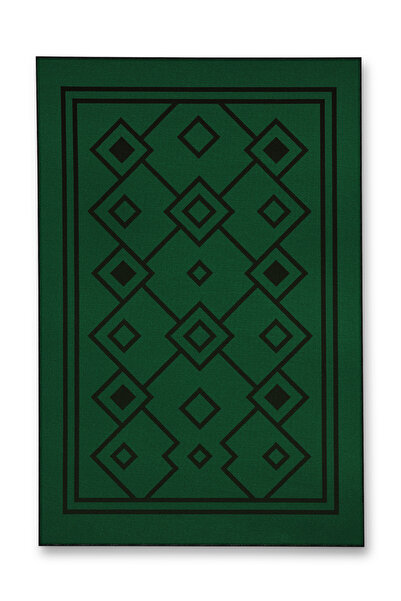 Rugs Modern Halı سجادة موسو ذات الطابع الأخضر ذات النقوش الهندسية ذات النمط ا...