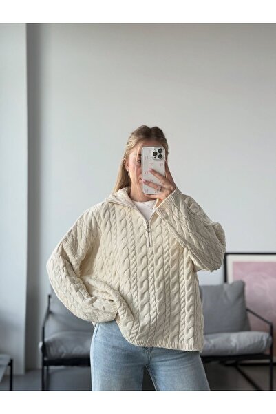 MARLİNG Zippered Knitwear Sweater