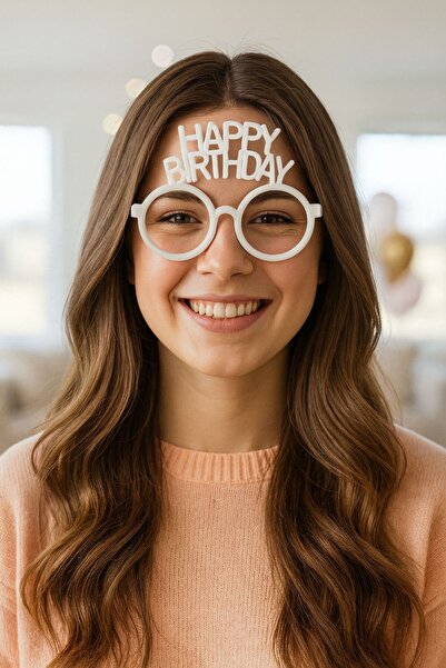 nextprintX Birthday Party Glasses Happy Birthday Written Fun Party Glasses Without Glass