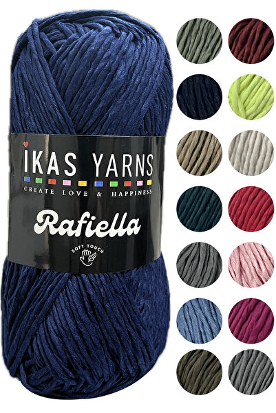 destini Soft Raffia Paper Twine - Ideal for Hobby, Crochet & Hand Knitting, B...