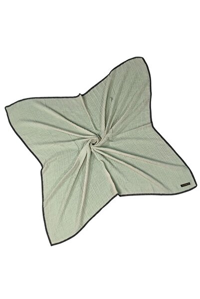 mim eşarp Egyptian Scarves Piped Muslin Solid Color Scarf 100X100Cm