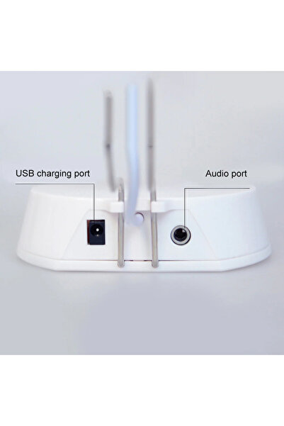 OEM Levitating night light- white with touch-adjustable light and Bluetooth speaker