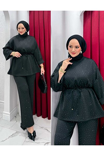 by nursel çiçek Women's Trend Stone Printed Scuba Suit