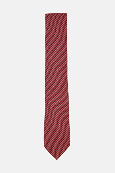 Alfani Men Ciley Nano Stripped Neck Tie, Red/Black Combo