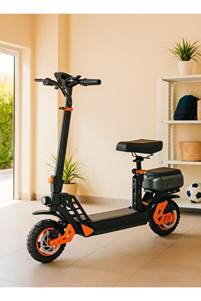 niyazi Electric scooter with seat and storage box for adults, M4 Max scooter