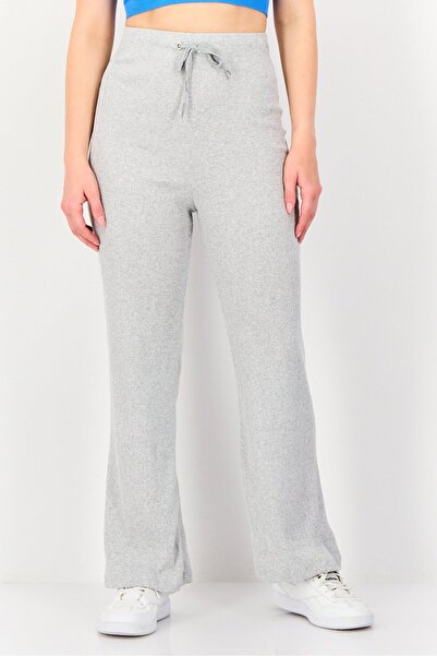 Bianco Lucci بنطلون نسائي بقصة عادية وساق مستقيمة، رمادي