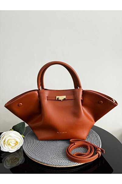 gül sezgin butik Women's Taba Color Shoulder Bag