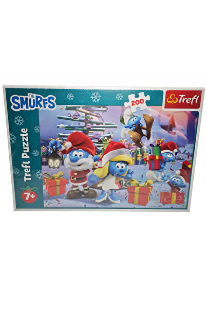 OEM Smurfs Puzzle, 200 pieces, 27x20 cm, Unisex, educational game