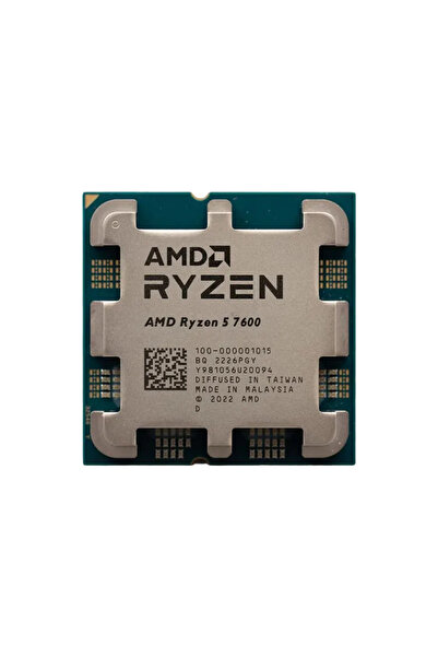 Amd Ryzen 5 7600 3.8GHz - 6-Core - 12 Threads - Tray