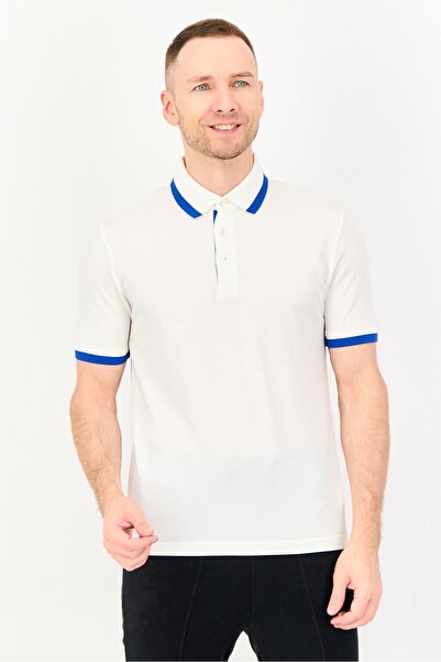 Puma Men Sportswear Fit Short Sleeve Outdoor Polo Shirt, White