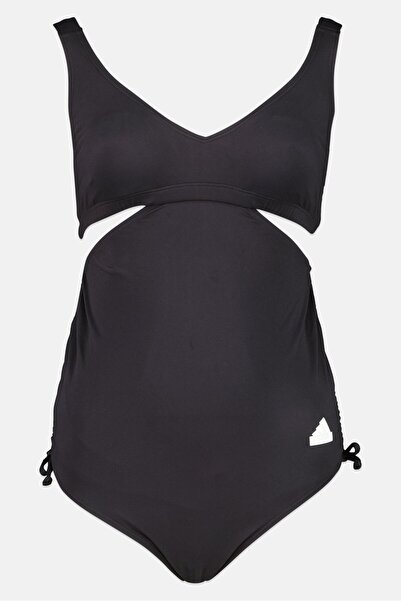 adidas Women Sportswear Fit Sleeveless One Piece Mat Swimsuit, Black