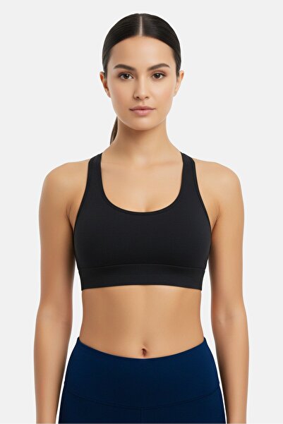 Cozi حمالة صدر نسائية غير مبطنة وغير سلكية، لون أسود