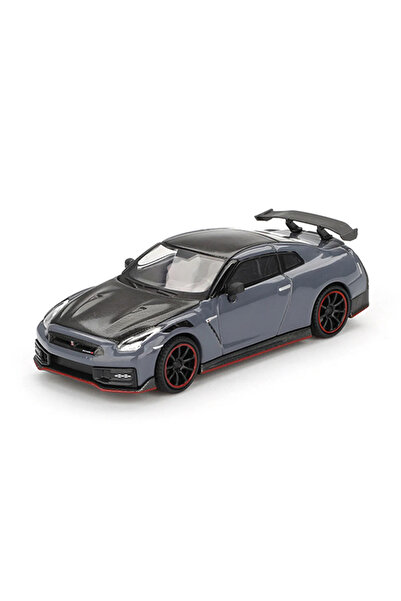 mini gt 1:64 Nissan GT-R Nismo 2024 Stealth Gray Diecast Model Araba MGT00868