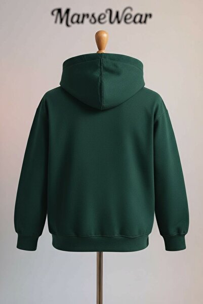 Vordevia Stranger Things Printed Cotton 3-Thread Oversize Sweatshirt