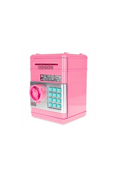 Sale4u Electronic Safe for Kids with Code, Lights and Music – Smart Savings Box, Pink