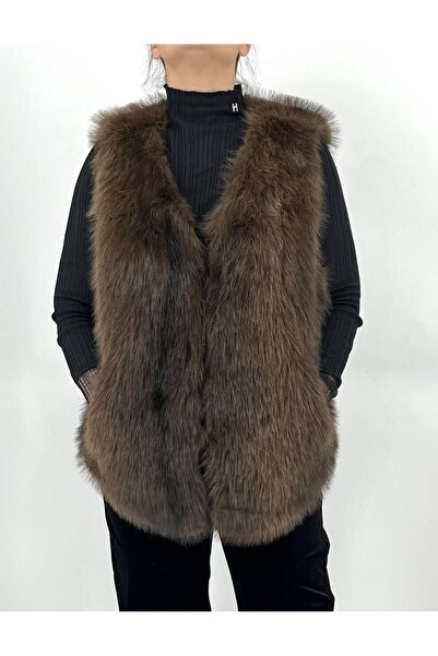 FRANCO FERRI Faux fur vest