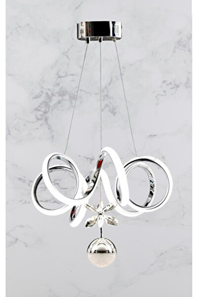 ÖZÇELİKLER Knistal Kelebekl Üç Renk Aydınlatmalı Lüks Led Salon, Oda , Yatak Odası, Mutfak , Antre , Hol Avzesi